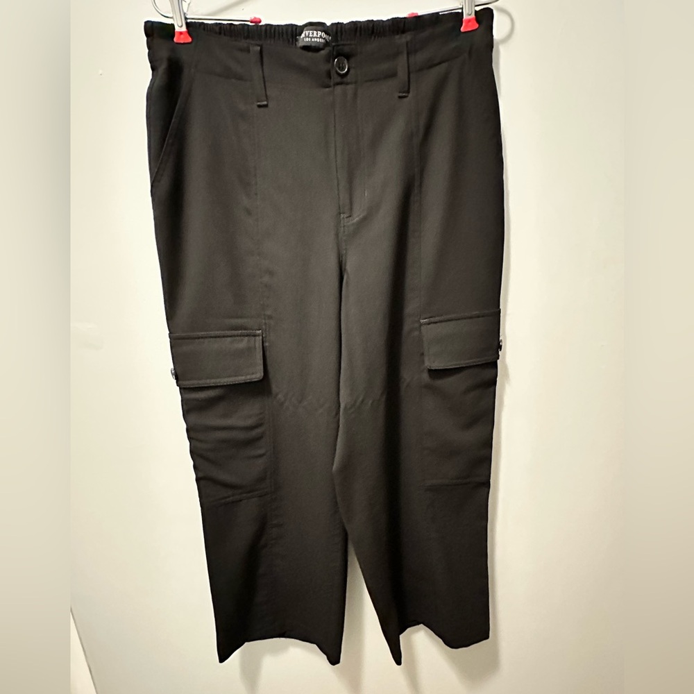 Liverpool Women’s Black Cargo Pants - Classic Utility Style